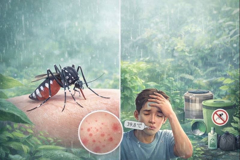 Demam Berdarah Dengue (DBD): Gejala, Penyebab, dan Cara Mencegah di Musim Hujan