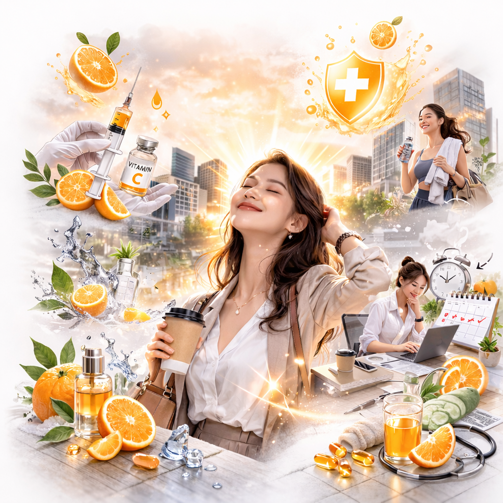 Suntik Vit C: Investasi Kesehatan & Kulit Cerah untuk Si-Super Sibuk