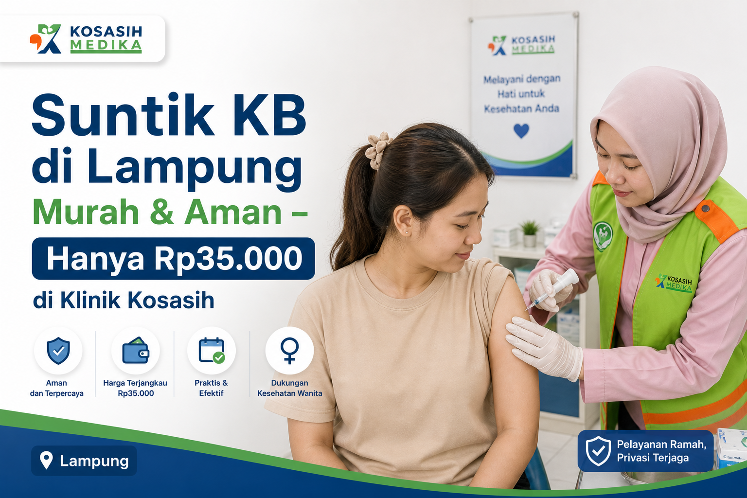 Suntik KB di Lampung Murah & Aman – Hanya Rp35.000 di Klinik Kosasih