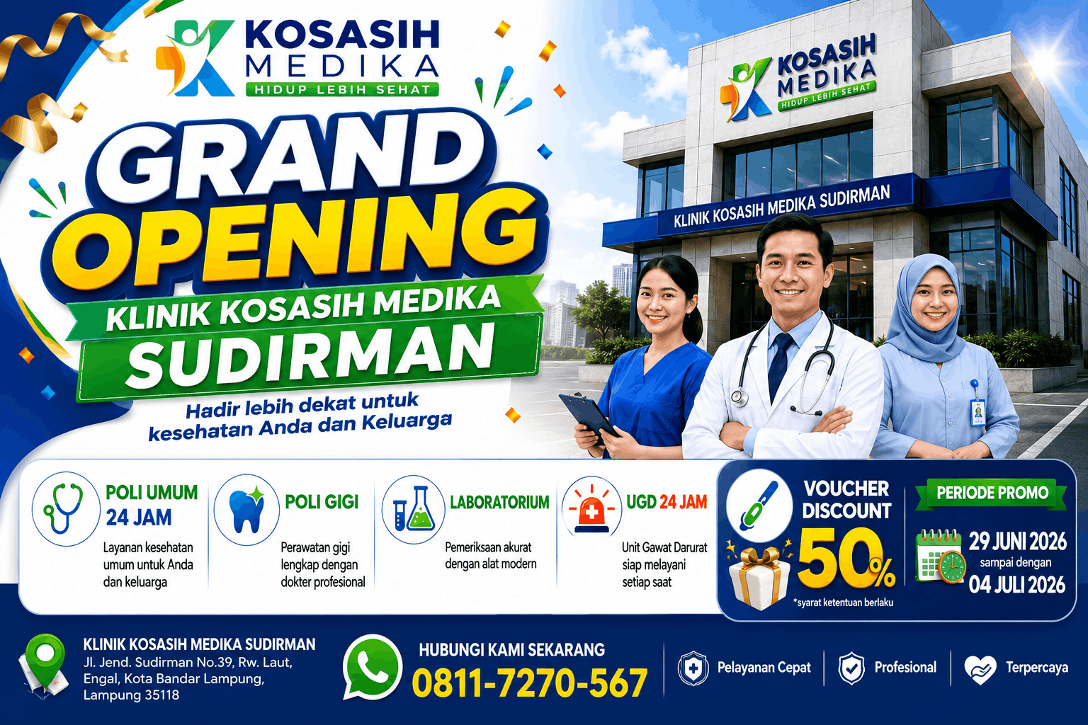 Grand Opening Kosasih Medika Sudirman