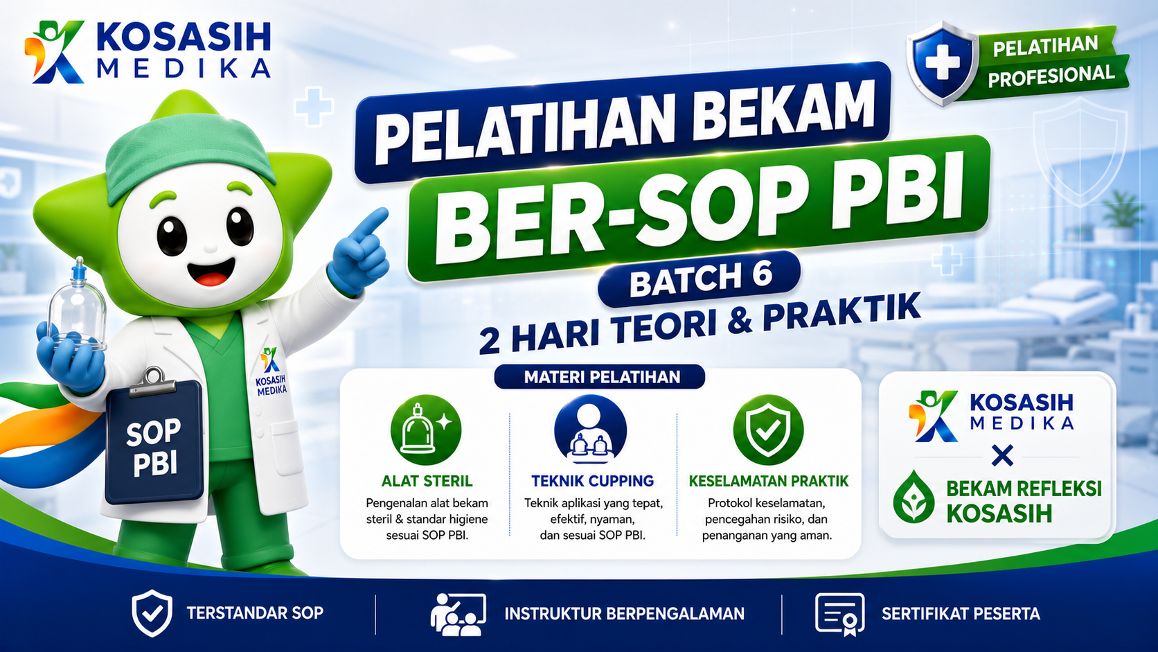 Pelatihan Bekam Ber-SOP PBI