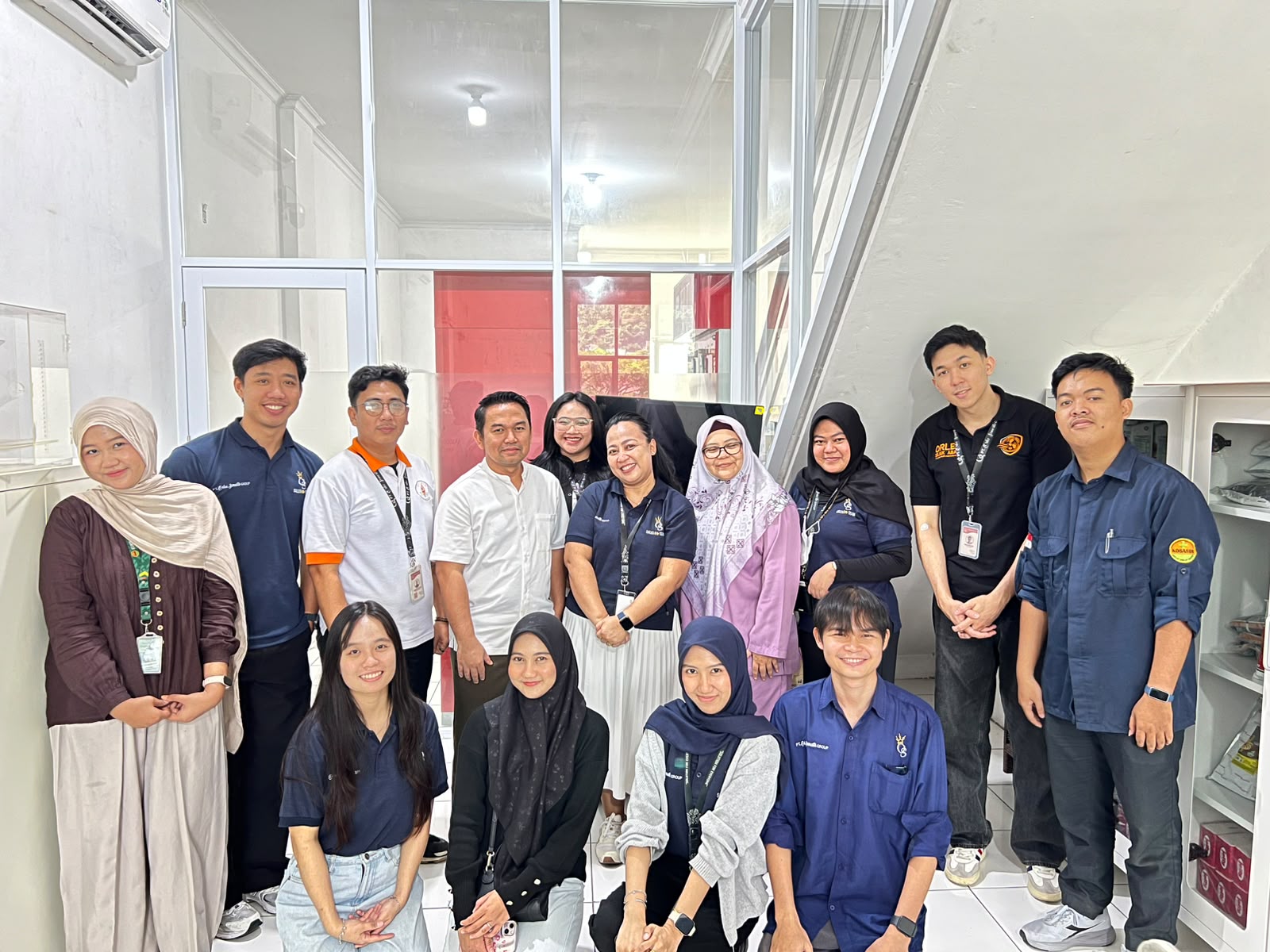 Suasana kegiatan MCU Onsite Klinik Kosasih Medika bersama karyawan PT Orlee Semesta Group