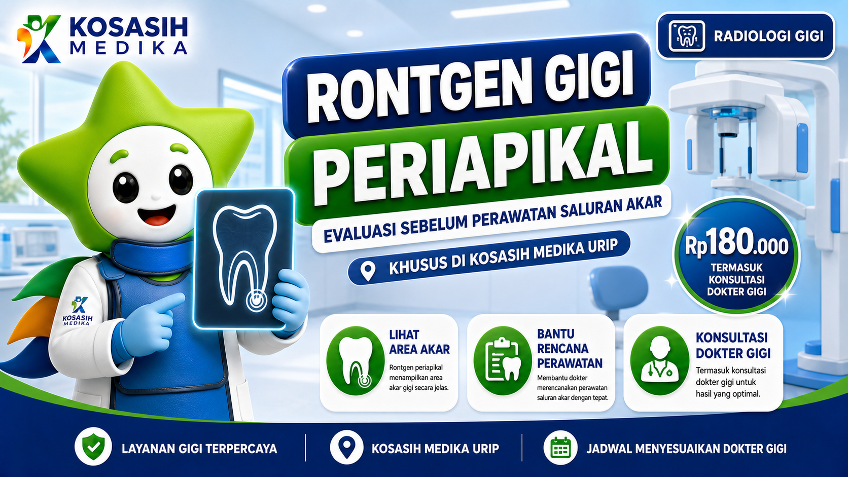 Rontgen Gigi Periapikal — Kosasih Medika Urip