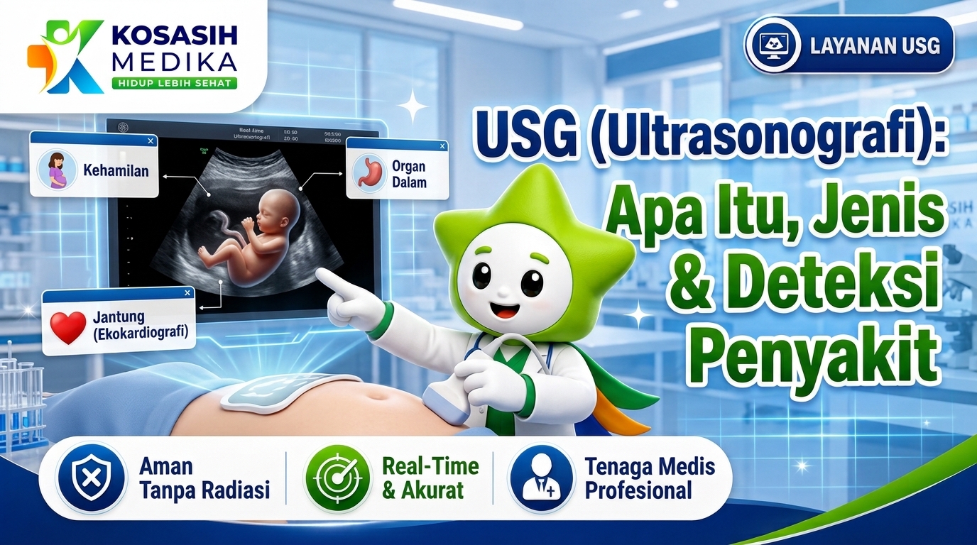 USG (Ultrasonografi): Apa Itu, Jenisnya & Penyakit yang Bisa Dideteksi