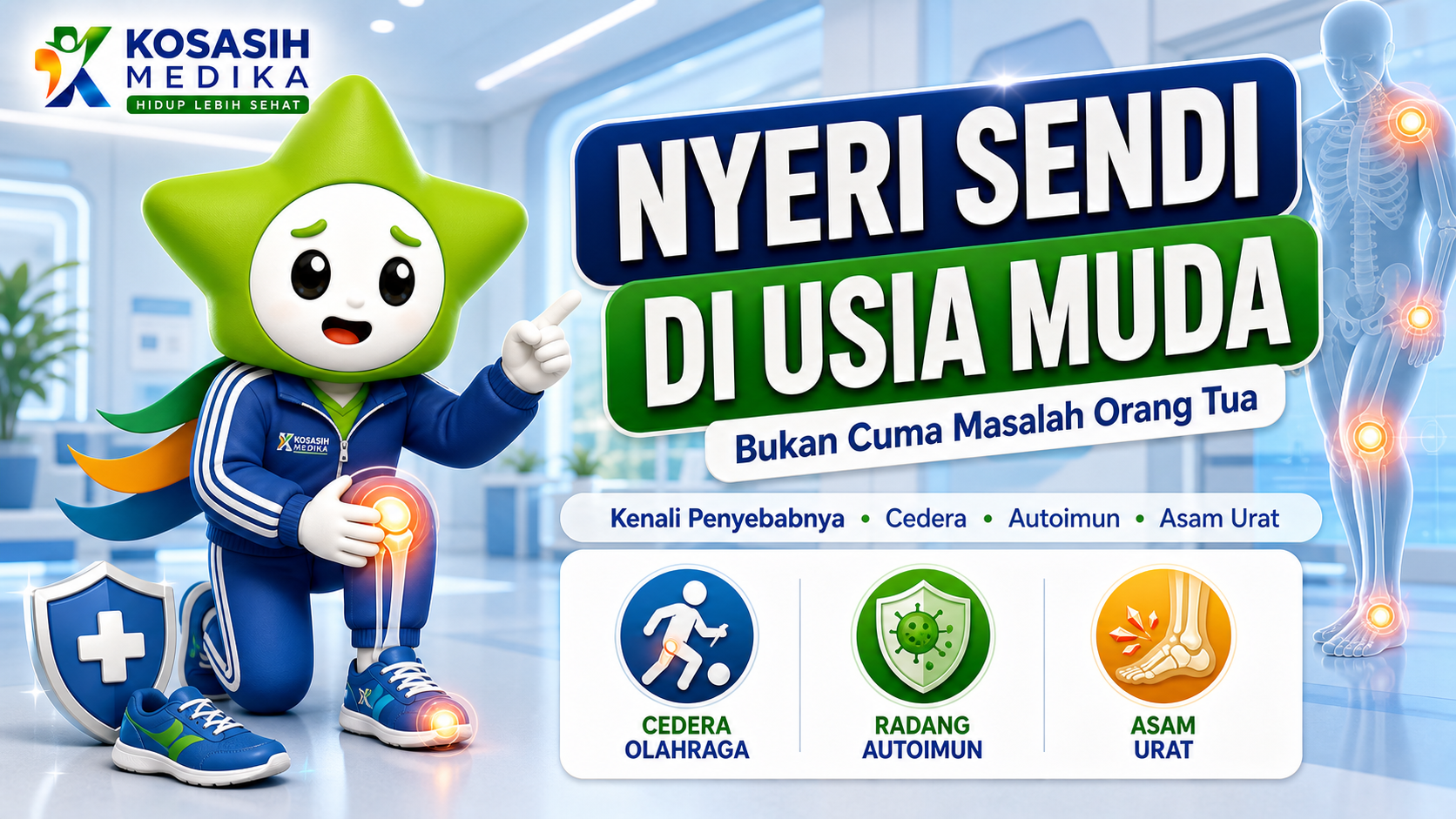 Nyeri Sendi di Usia Muda – Bukan Cuma Masalah Orang Tua