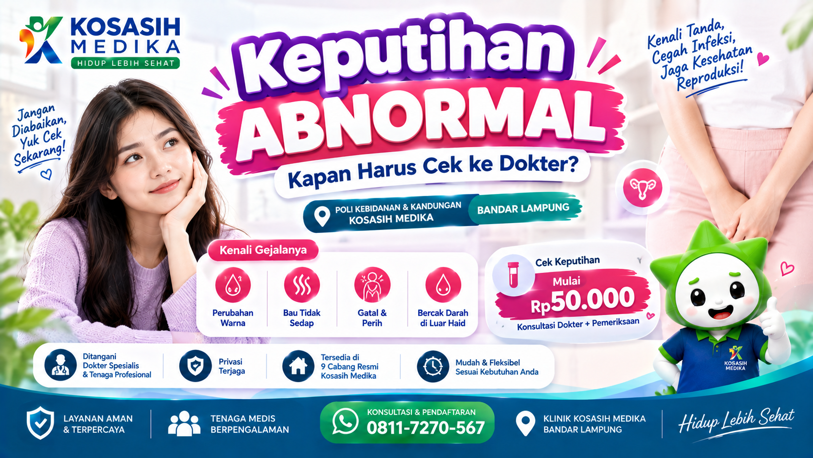 Keputihan Abnormal: Kapan Harus Cek ke Dokter?