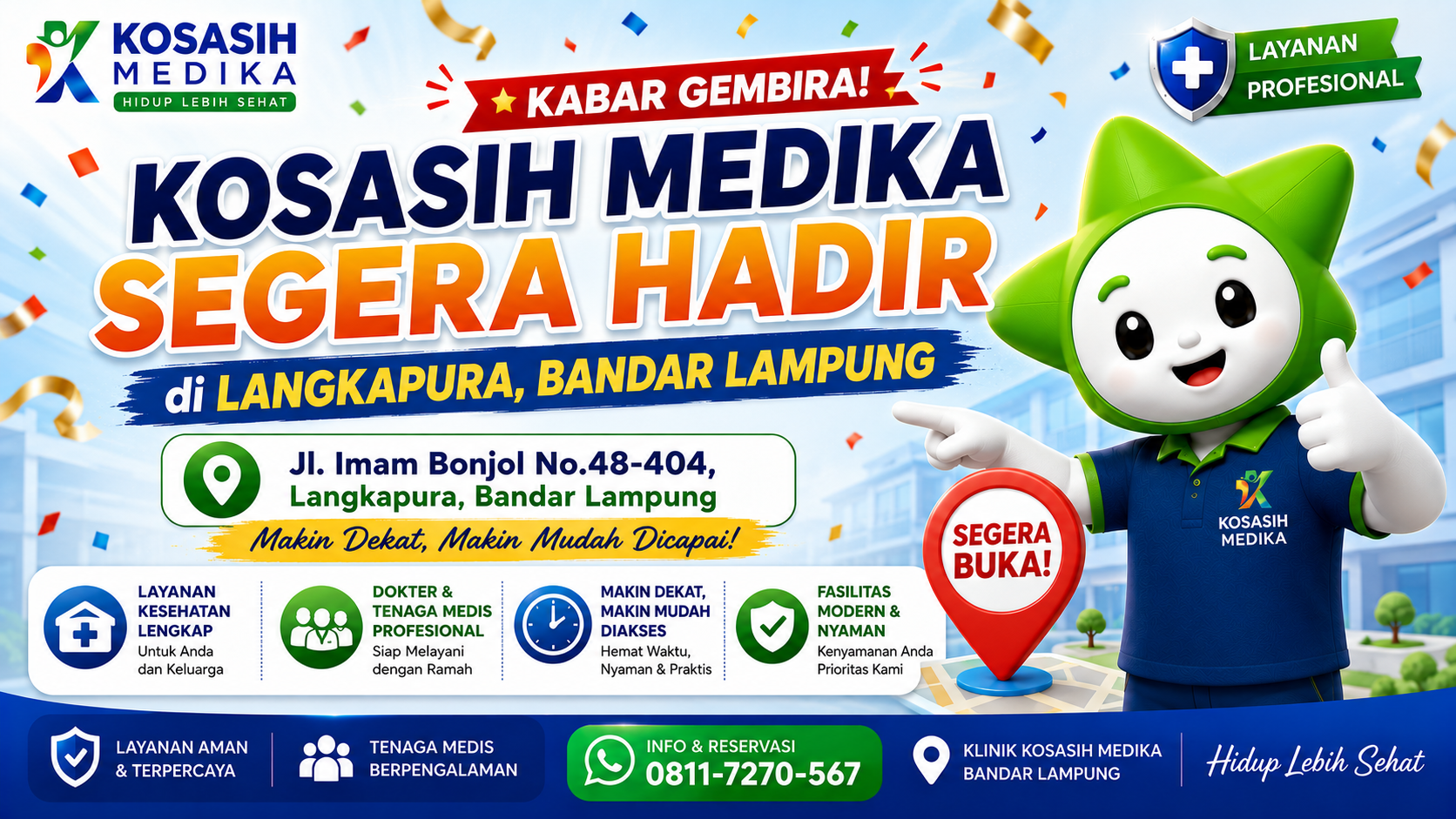 Kosasih Medika Segera Hadir di Langkapura!