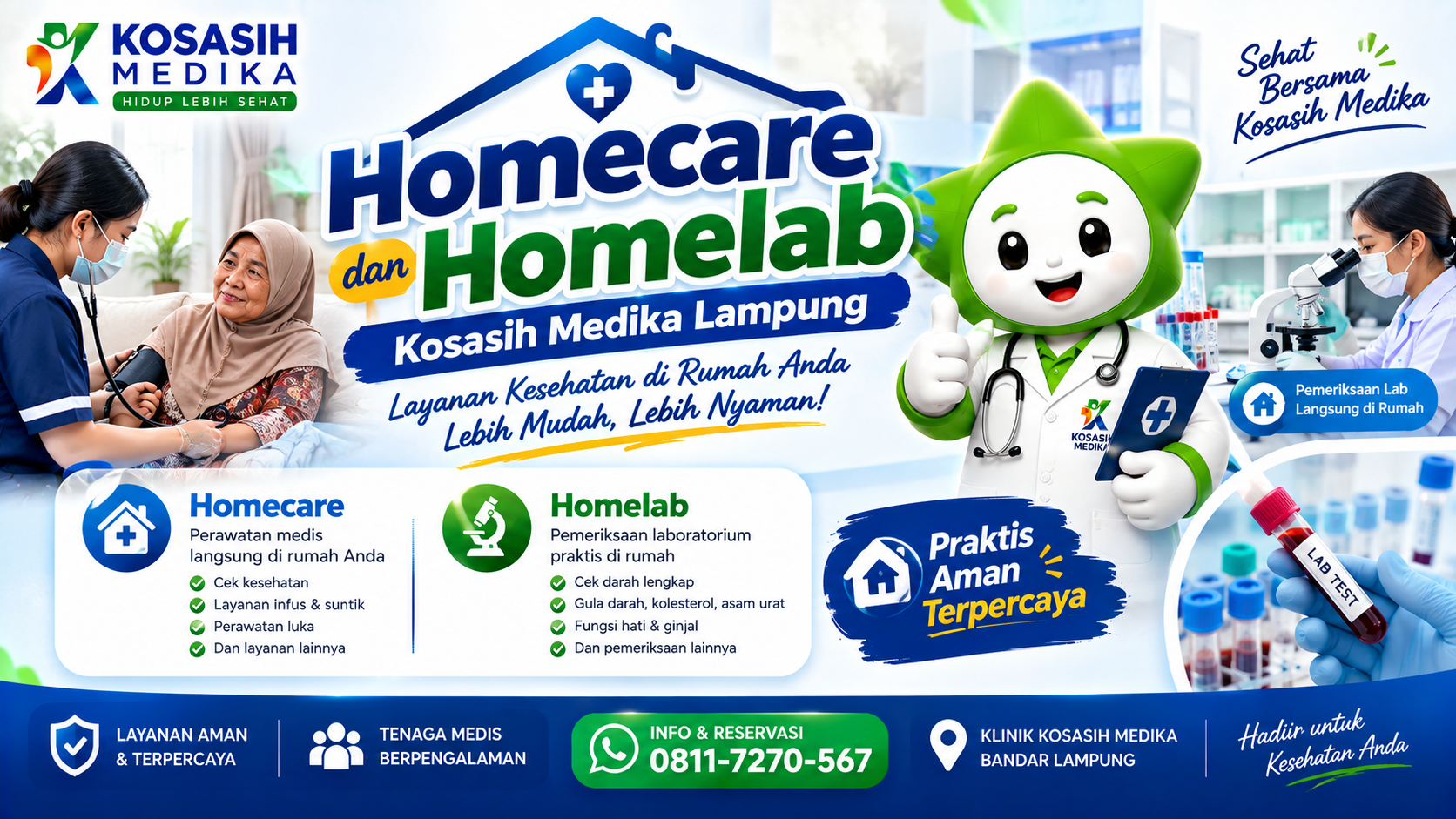 Homecare dan Homelab Kosasih Medika Lampung